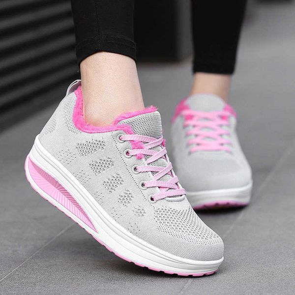 dress shoes fashion 5cm chunky sneaker for women thick plush breathable mesh casual walking shoes wearable antiskid hiking vulcanized shoes, Black
dress shoes fashion 5cm chunky sneaker for women thick plush breathable mesh casual walking shoes wearable antiskid hiking vulcanized shoes, Black
