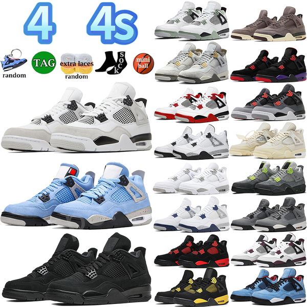 4s 4 jumpman basketball shoes for men women og military black cat craft pn dust seafoam red cement university blue infrared canvas mens
4s 4 jumpman basketball shoes for men women og military black cat craft pn dust seafoam red cement university blue infrared canvas mens