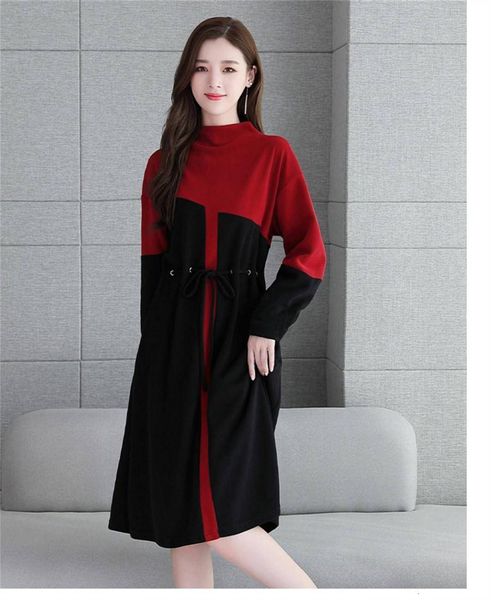 casual dresses women slim long sweater dresshemline offi button neck trumpet basic dress 230309, Black;gray
casual dresses women slim long sweater dresshemline offi button neck trumpet basic dress 230309, Black;gray