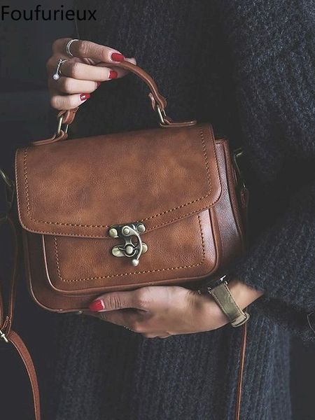 waist bags foufurieux small retro women's flap pu leather lock vintage brown crossbody solid color casual shoulder messenger 230310
waist bags foufurieux small retro women's flap pu leather lock vintage brown crossbody solid color casual shoulder messenger 230310
