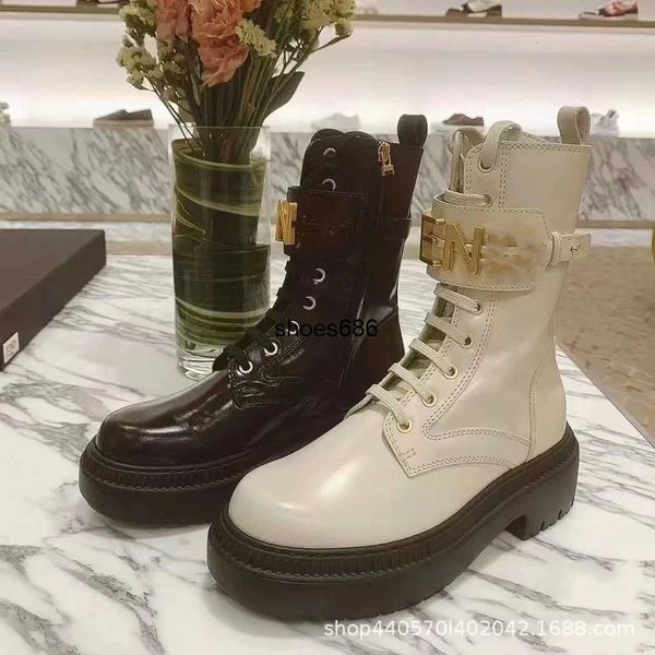 gaoding 2022 f family's new thick soled fried street super fire medium sleeve short boots british style work clothes martin boots, Black
gaoding 2022 f family's new thick soled fried street super fire medium sleeve short boots british style work clothes martin boots, Black