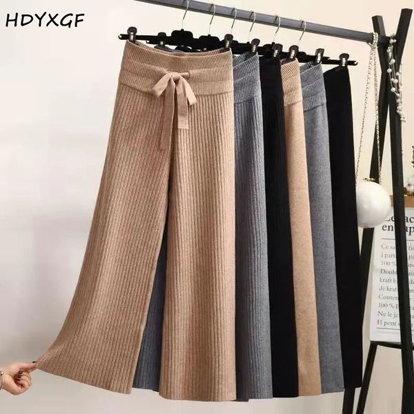 women's pants capris spring autumn casual knitted pants women female high waist knit wide leg pants loose drawstring warm knitted wide, Black;white
women's pants capris spring autumn casual knitted pants women female high waist knit wide leg pants loose drawstring warm knitted wide, Black;white