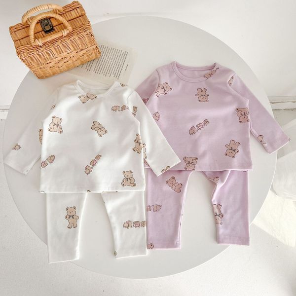 pajamas spring born homewear pajamas suit children girl cute bear long sleeve pants 2 pcs boy baby cotton cartoon pyjamas set 230310, Blue;red
pajamas spring born homewear pajamas suit children girl cute bear long sleeve pants 2 pcs boy baby cotton cartoon pyjamas set 230310, Blue;red