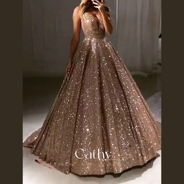 party dresses cathy spaghetti straps prom glitter gold tulle sweep train evening plus size custom vestidos de fiesta 230310, White;black
party dresses cathy spaghetti straps prom glitter gold tulle sweep train evening plus size custom vestidos de fiesta 230310, White;black