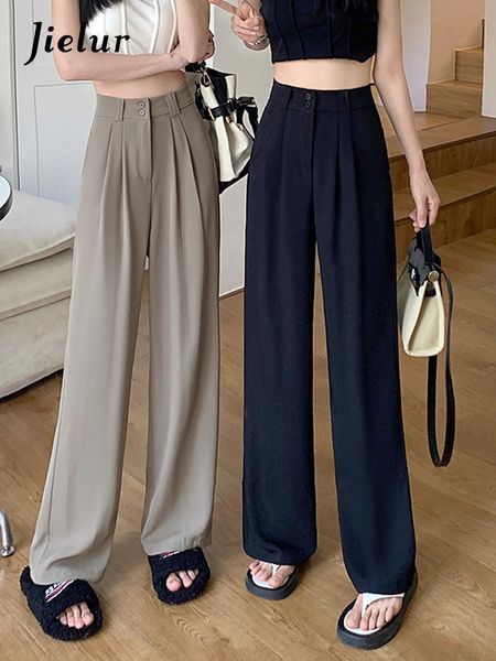 women's pants capris jielur office lady suit pants women high waist loose black khaki trousers woman basic korean chic wide leg pants f, Black;white
women's pants capris jielur office lady suit pants women high waist loose black khaki trousers woman basic korean chic wide leg pants f, Black;white