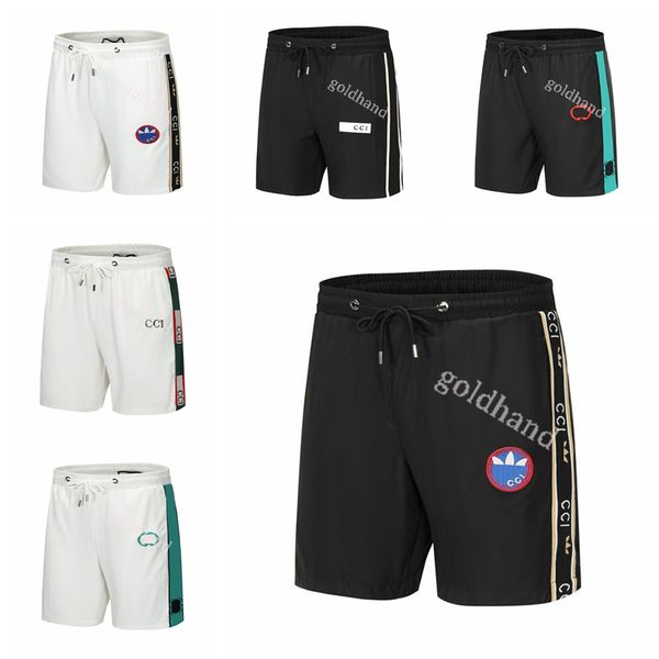 man summer jog shorts designer quick drying shorts tide embroider beach shorts casual mans oversize shorts, White;black
man summer jog shorts designer quick drying shorts tide embroider beach shorts casual mans oversize shorts, White;black
