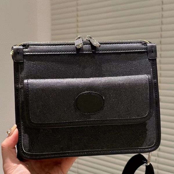crossbody fashion shoulder bag classic style design letter printing men's bag