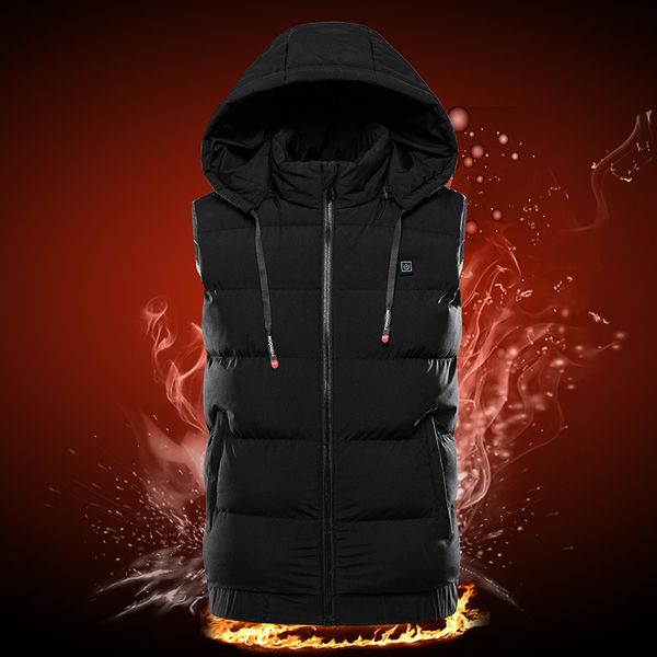men's vests usb korean nine zone electric heating and women's coat charging belly warm back cotton waistcoat 4 230309, Black;white
men's vests usb korean nine zone electric heating and women's coat charging belly warm back cotton waistcoat 4 230309, Black;white