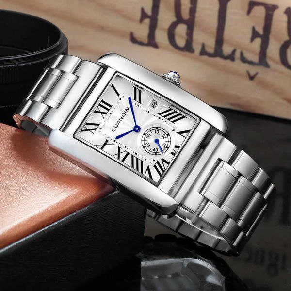women watches mechanical square fashion accessory quartz luxury movement guanqin men's ladies belt leisure waterproof wine bucket leath, Slivery;golden
women watches mechanical square fashion accessory quartz luxury movement guanqin men's ladies belt leisure waterproof wine bucket leath, Slivery;golden