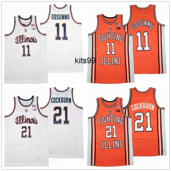 ncaa illinois 11 ayo dosunmu 21 kofi cockburn white basketball jersey, Black;red
ncaa illinois 11 ayo dosunmu 21 kofi cockburn white basketball jersey, Black;red