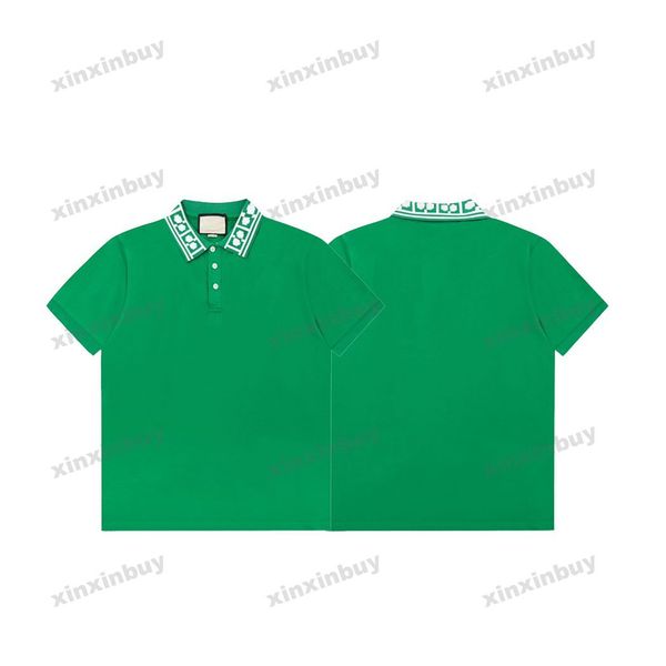 xinxinbuy men designer tee t shirt 23ss 1854 letter jacquard collar short sleeve cotton women black white blue green xs-2xl, Black;brown
xinxinbuy men designer tee t shirt 23ss 1854 letter jacquard collar short sleeve cotton women black white blue green xs-2xl, Black;brown