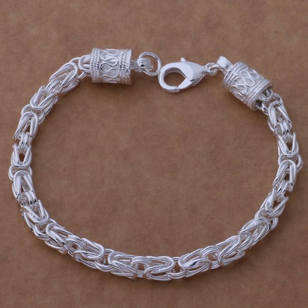 925 silver plated bracelet stylish hand chains fashion jewelry men wemon for party 10pcs/lot, Black
925 silver plated bracelet stylish hand chains fashion jewelry men wemon for party 10pcs/lot, Black