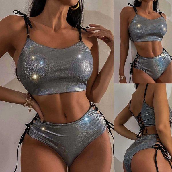 beach designer suits bikinis bathing luxury wear women's dark laser strap bikini split swimsuit bikinimonokinis, White;black
beach designer suits bikinis bathing luxury wear women's dark laser strap bikini split swimsuit bikinimonokinis, White;black