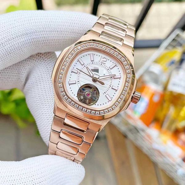 luxury automatic mechanical watch pate philipees women's nautilus light small diamond-inlaid fine steel fashion fully aut
luxury automatic mechanical watch pate philipees women's nautilus light small diamond-inlaid fine steel fashion fully aut