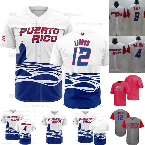 2023 puerto rico world baseball classic wbc jersey carlos correa yadier molina javier baez marcus stroman francisco lindor edwin diaz mj mel, Blue;black
2023 puerto rico world baseball classic wbc jersey carlos correa yadier molina javier baez marcus stroman francisco lindor edwin diaz mj mel, Blue;black