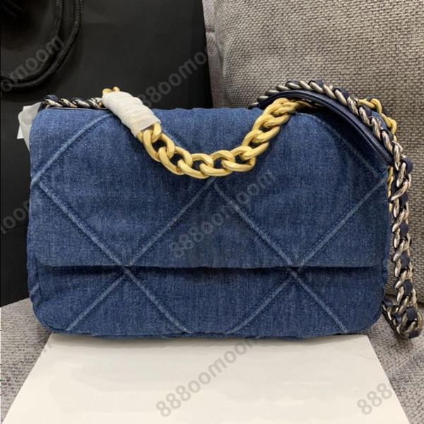 totes 10a tier mirror quality 19 flap bags small 26cm blue denim quilted flap purse luxury designer womens crossbody shoulder gold almn
totes 10a tier mirror quality 19 flap bags small 26cm blue denim quilted flap purse luxury designer womens crossbody shoulder gold almn