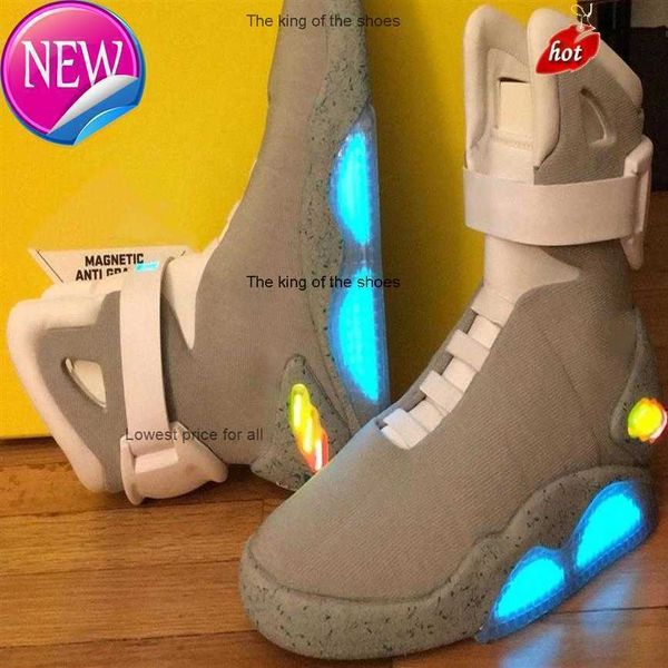 2023 automatic laces sneakers led shoes dark gray marty mcfly 's lighting marty mcflys air mag back to the future glow in the mags 317i, Black
2023 automatic laces sneakers led shoes dark gray marty mcfly 's lighting marty mcflys air mag back to the future glow in the mags 317i, Black