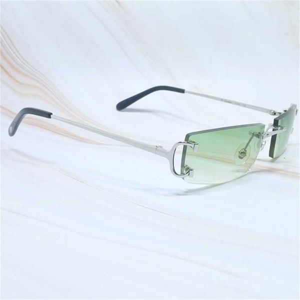 sunglasses vintage rimless sunglasses carter small square big designer cool rapper shades party eyewear gafas de solkajia 2023, White;black
sunglasses vintage rimless sunglasses carter small square big designer cool rapper shades party eyewear gafas de solkajia 2023, White;black
