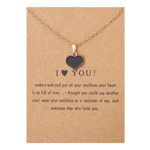 in bulk love peach heart pendant necklace alloy clavicle chain chocker necklace jewelry gift accessory with gift card, Silver
in bulk love peach heart pendant necklace alloy clavicle chain chocker necklace jewelry gift accessory with gift card, Silver