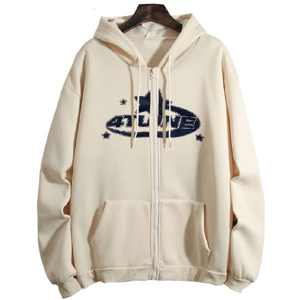 women's hoodies sweatshirts retro star letter print hoodie women zip up long sleeve loose jackets harajuku casual gothic y2k grunge men, Black
women's hoodies sweatshirts retro star letter print hoodie women zip up long sleeve loose jackets harajuku casual gothic y2k grunge men, Black
