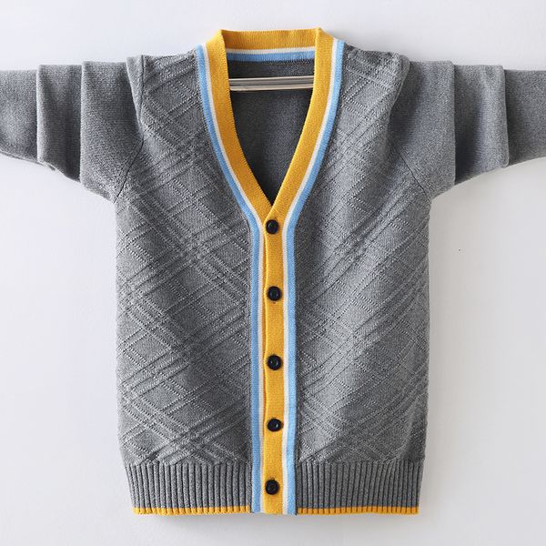 cardigan autumn kids boys sweaters children england style coats vneck knit sweater for baby cardigans girls outerwear 6 10 14years 230310, Blue
cardigan autumn kids boys sweaters children england style coats vneck knit sweater for baby cardigans girls outerwear 6 10 14years 230310, Blue