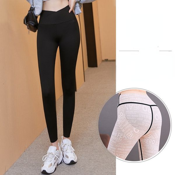 women's leggings thickened shark skin leggings for women wear autumn and winter cross high waist hip lifting belly closing yoga pants 2, Black
women's leggings thickened shark skin leggings for women wear autumn and winter cross high waist hip lifting belly closing yoga pants 2, Black