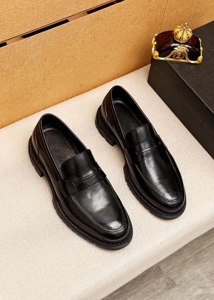 2023 mens fashion dress shoes gentlemen genuine leather business flats male brand walking casual comfortable loafers size 38-45, Black
2023 mens fashion dress shoes gentlemen genuine leather business flats male brand walking casual comfortable loafers size 38-45, Black