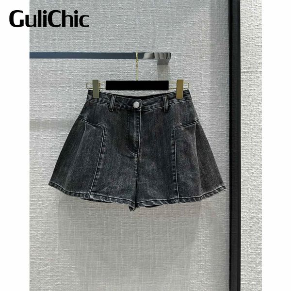 women s shorts 12 17 gulichic women temperament letter back cotton a line flared denim skirt 230309, White;black
women s shorts 12 17 gulichic women temperament letter back cotton a line flared denim skirt 230309, White;black