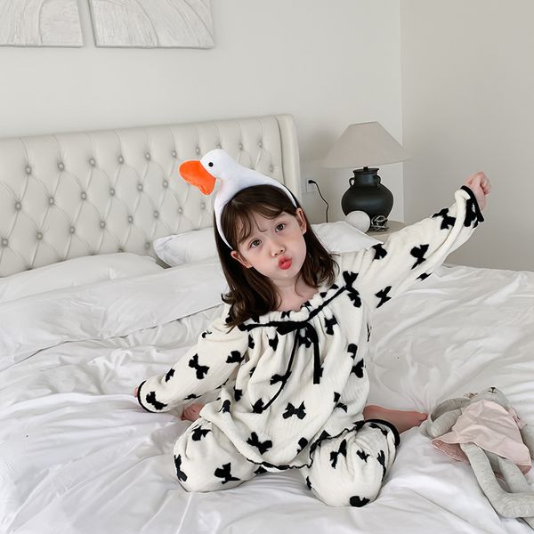 pajamas fashion bowknot flannel girls pajamas sets autumn winter thicken warm comfortable kids sleepwear 2-8 years old 230310, Blue;red
pajamas fashion bowknot flannel girls pajamas sets autumn winter thicken warm comfortable kids sleepwear 2-8 years old 230310, Blue;red