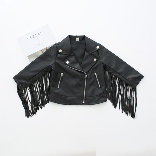 jackets girl fashion leather lapel tassel motorcycle jacket spring autumn kids for girls 230310, Blue;gray
jackets girl fashion leather lapel tassel motorcycle jacket spring autumn kids for girls 230310, Blue;gray