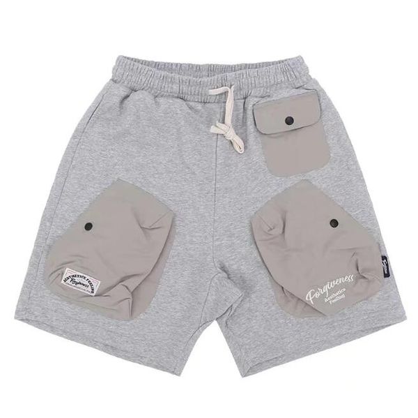 men's plus size shorts multi-pocket casual sports pants