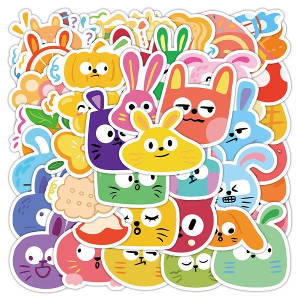 60pcs wholesale cartoon rabbit stickers waterproof sticker for luggage lapskateboard notebook water bottle notebook suitcase bicycle car dec
60pcs wholesale cartoon rabbit stickers waterproof sticker for luggage lapskateboard notebook water bottle notebook suitcase bicycle car dec