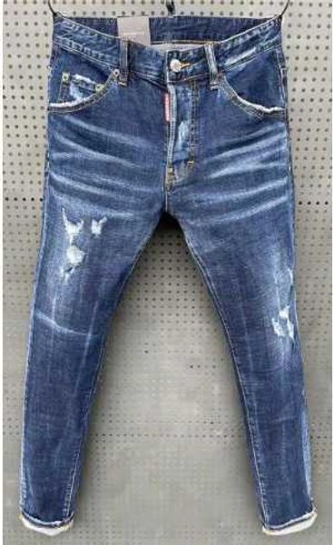 men's jeans stretch skinny denim ripped quality classic luxury brand blue pants street slim fit size 28-38 y2303
men's jeans stretch skinny denim ripped quality classic luxury brand blue pants street slim fit size 28-38 y2303