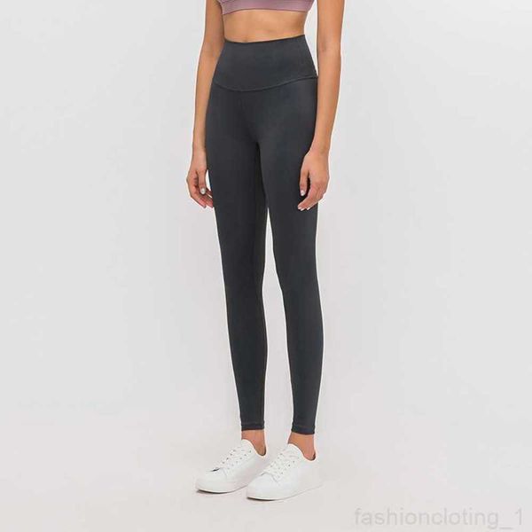 women's leggings l-85 naked material women yoga pants solid color sports gym wear high waist elastic fitness lady overall tights workou, Black
women's leggings l-85 naked material women yoga pants solid color sports gym wear high waist elastic fitness lady overall tights workou, Black