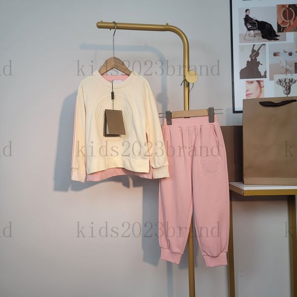 2023ss long sleeve kids clothing sets pullover shirts with long pants classic design high end children tracksuirts fashion sports wear two p, White
2023ss long sleeve kids clothing sets pullover shirts with long pants classic design high end children tracksuirts fashion sports wear two p, White