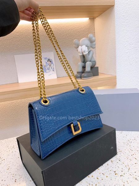 advanced alligator hourglass bag handbag shoulder bag messenger bag folding bag multi-color optional 24 * 16cm
advanced alligator hourglass bag handbag shoulder bag messenger bag folding bag multi-color optional 24 * 16cm