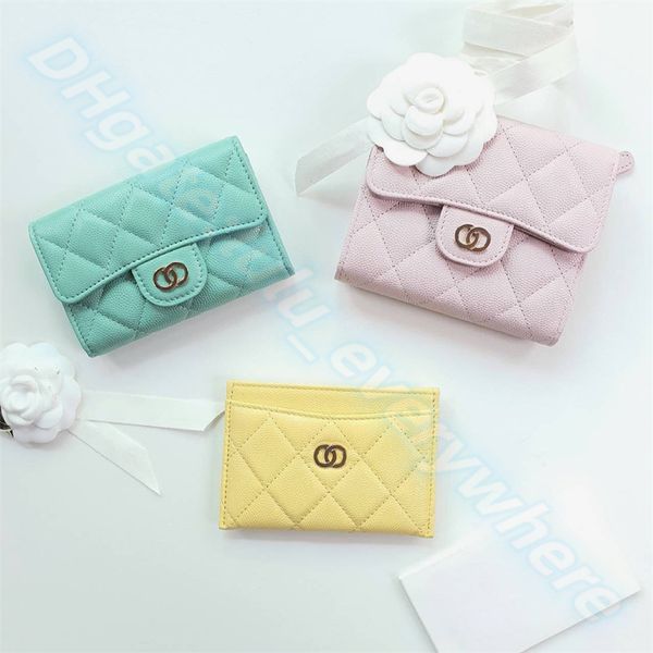 7a quality women designers fashion purses card holder wallets with box quilted caviar luxury lambskin coin purses leather man card case logo, Red;black
7a quality women designers fashion purses card holder wallets with box quilted caviar luxury lambskin coin purses leather man card case logo, Red;black