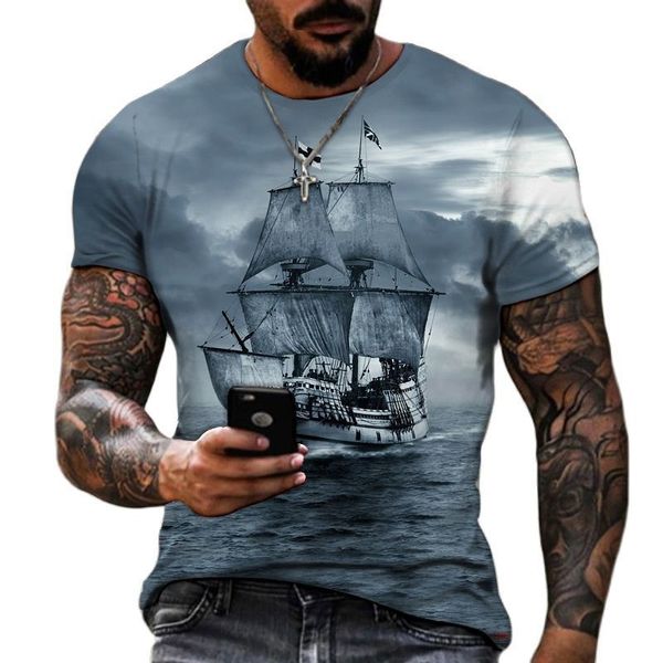 mens tshirts vintage ship tshirts 3d printed pirate crew neck short sleeve t for oversized tee homme camiseta 230310, White;black
mens tshirts vintage ship tshirts 3d printed pirate crew neck short sleeve t for oversized tee homme camiseta 230310, White;black