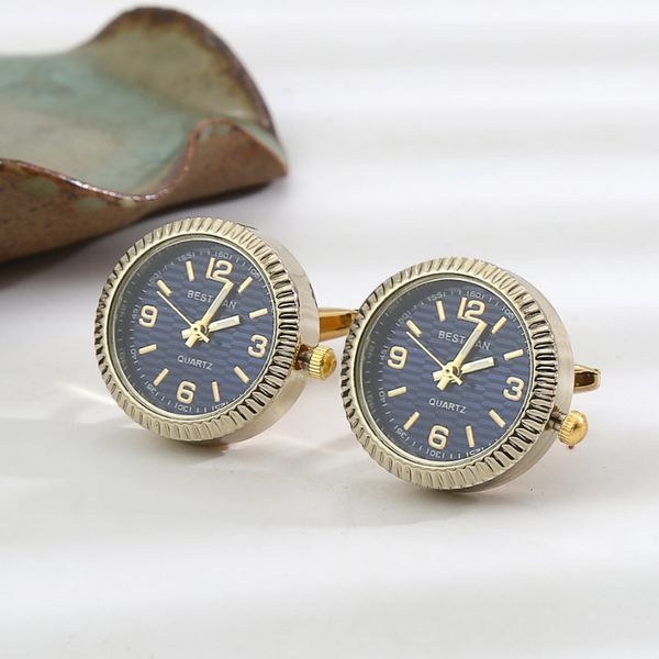 cuff links fashion watch links for men clock french shirt luxulry jewelry business groom wedding gifts 230309, Silver
cuff links fashion watch links for men clock french shirt luxulry jewelry business groom wedding gifts 230309, Silver