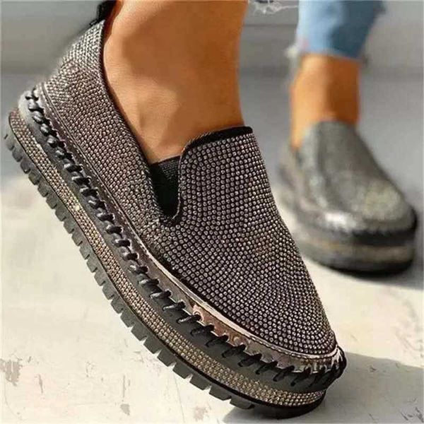 dress shoes spring flats women shoes slip on loafers fashion rhinestone woman platform sneakers footwear female leisure thick heel shoes j23, Black
dress shoes spring flats women shoes slip on loafers fashion rhinestone woman platform sneakers footwear female leisure thick heel shoes j23, Black