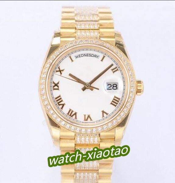 factory wristwatch for designer diamond watches automatic movement yellow gold date size 36mm sapphire glass waterproof montres de luxe, Slivery;brown
factory wristwatch for designer diamond watches automatic movement yellow gold date size 36mm sapphire glass waterproof montres de luxe, Slivery;brown
