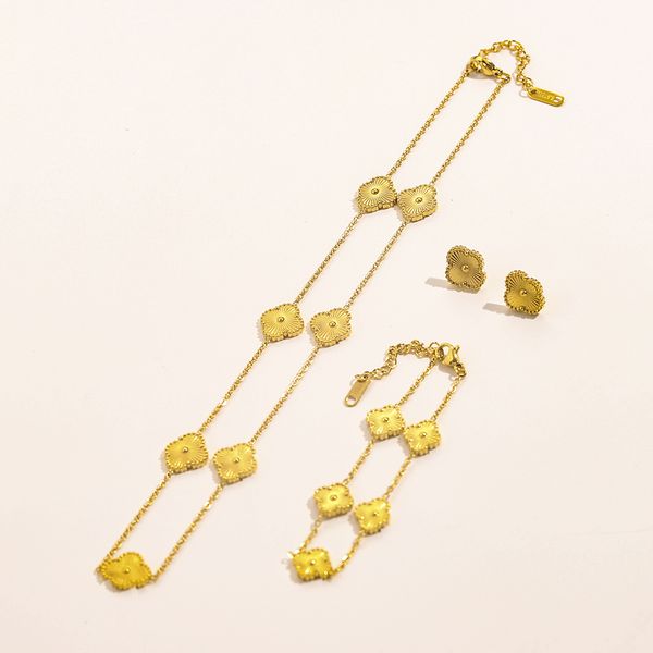 designer necklace bracelet earrings set 18k gold-plated jewelry stamp earrings brand women's luxury chain bracelet street brand heart-s, Black
designer necklace bracelet earrings set 18k gold-plated jewelry stamp earrings brand women's luxury chain bracelet street brand heart-s, Black