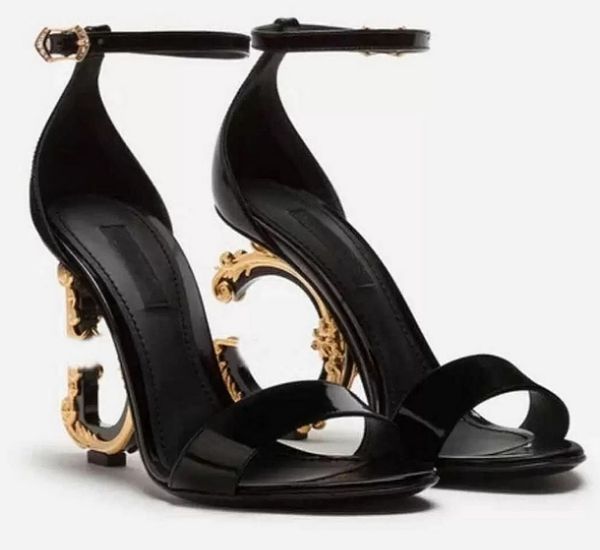 luxury keira sandals shoes women polished calfskin d-shaped heel patent leather lady gold-plated carbon gladiator sandalias party wedding eu, Black
luxury keira sandals shoes women polished calfskin d-shaped heel patent leather lady gold-plated carbon gladiator sandalias party wedding eu, Black