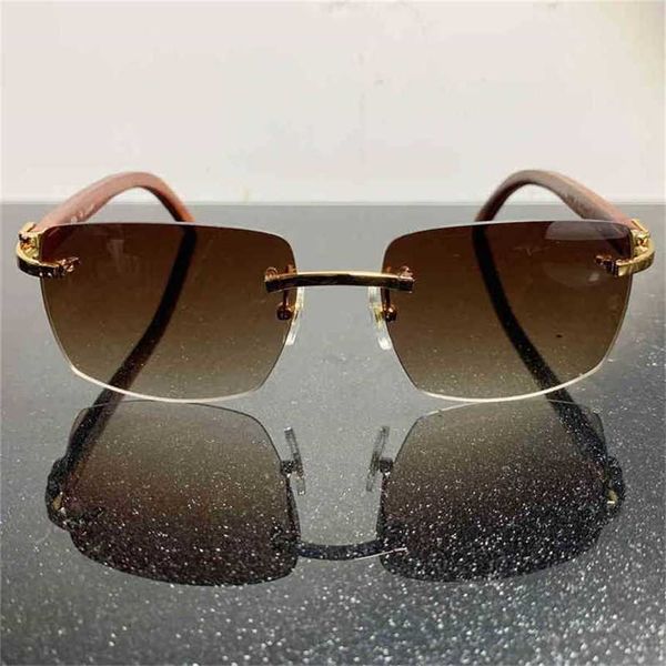 sunglasses oversized big square wood es men rimless carter glasses buffalo horn designer retro sunglass gafas de solkajia 2023, White;black 
sunglasses oversized big square wood es men rimless carter glasses buffalo horn designer retro sunglass gafas de solkajia 2023, White;black