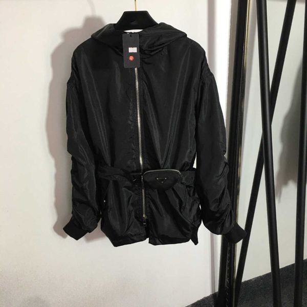 23ss women designer brand windbreaker jacket alphabet zipper fanny pack long-sleeved hooded windbreaker zipper coat womens clothing, Black;brown
23ss women designer brand windbreaker jacket alphabet zipper fanny pack long-sleeved hooded windbreaker zipper coat womens clothing, Black;brown