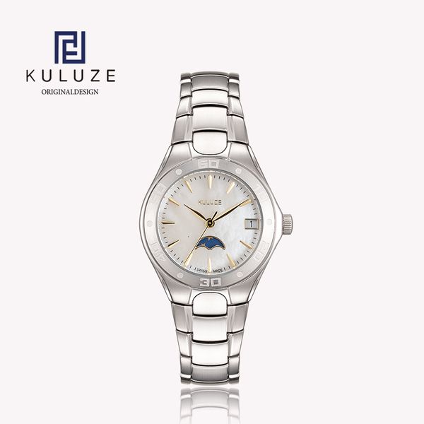 women s watches kuluze swiss movement waterproof fashion quartz luxury star moon serie reloj mujer 230309, Slivery;golden
women s watches kuluze swiss movement waterproof fashion quartz luxury star moon serie reloj mujer 230309, Slivery;golden