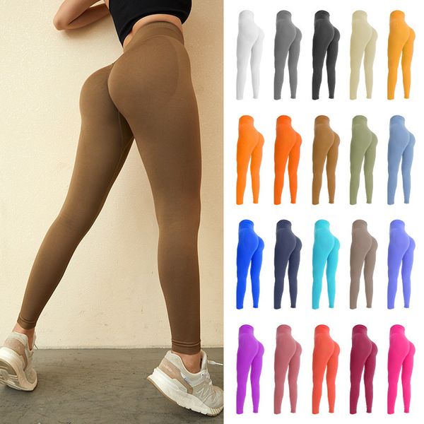 women's leggings seamless women's solid color leggings high waist peach butt yoga pants gym push up leggings women fitness clothin, Black
women's leggings seamless women's solid color leggings high waist peach butt yoga pants gym push up leggings women fitness clothin, Black