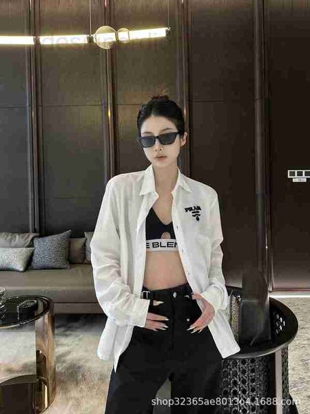 casual dresses designer p family 23 early spring new letter toothbrush embroidery technology light shirt fashionable simple versatile sspp, Black;gray
casual dresses designer p family 23 early spring new letter toothbrush embroidery technology light shirt fashionable simple versatile sspp, Black;gray