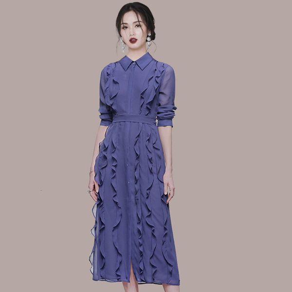 casual dresses spring summer celebrities women's ruffle chiffon long skirt fairy long sleeve middle long french dress zi 9336 230310, Black;gray
casual dresses spring summer celebrities women's ruffle chiffon long skirt fairy long sleeve middle long french dress zi 9336 230310, Black;gray