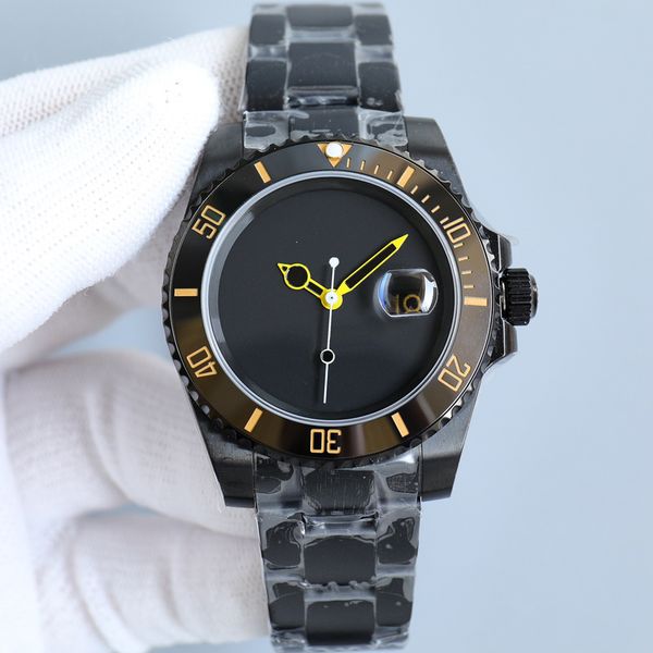 mens watch 40mm automatic mechanical movement watch fashion warterproof business montre de luxe black, Slivery;brown
mens watch 40mm automatic mechanical movement watch fashion warterproof business montre de luxe black, Slivery;brown